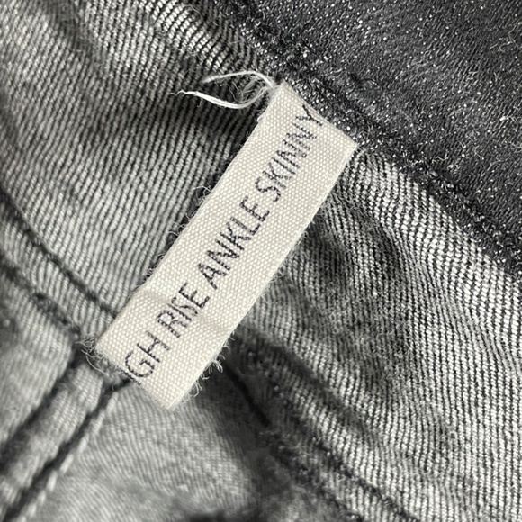 Rag & Bone Jeans Womens 28 black denim skinny ankle designer casual high rise - Picture 5 of 11